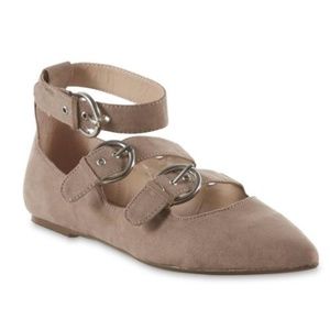 Trio Tan Ballet Flat